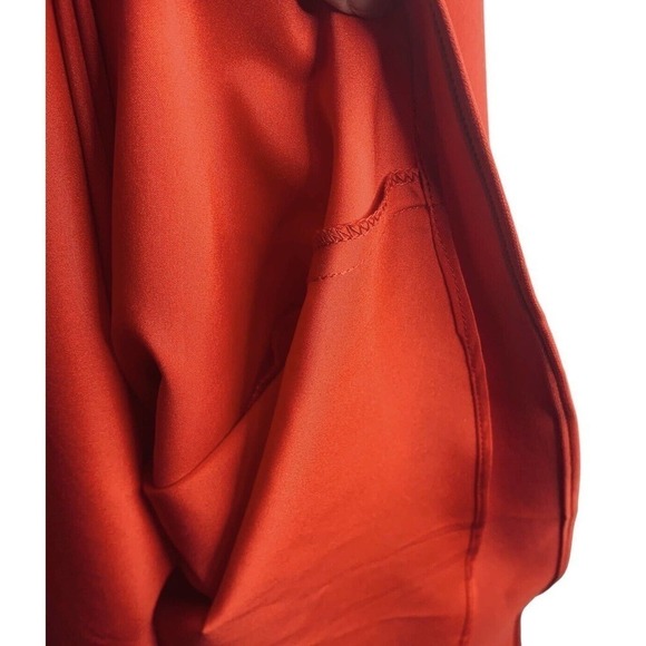 Gal Meets Glam Yvonne Dress Womens Size 10 Red One Shoulder NWT $158 - Picture 9 of 12